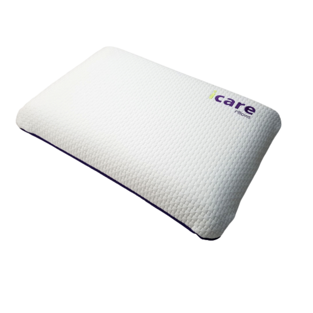 Icare Cloud Pillow – Plush therapeutic pillow with ActiveX™ foam for pressure relief and comfort
