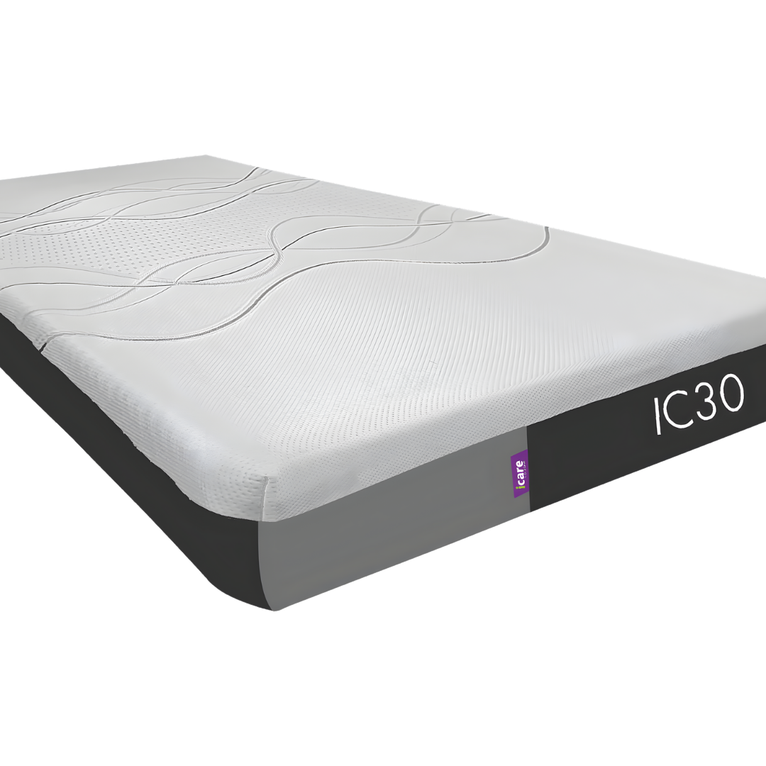 Icare IC30 Medium ActiveX Gel Infused Mattress offers cooling comfort, pressure relief, and durable support across multiple sizes.