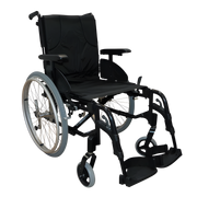 Invacare Action 3NG self-propelled wheelchair with lightweight frame and quick-release wheels, designed for daily mobility, comfort, and easy transport.