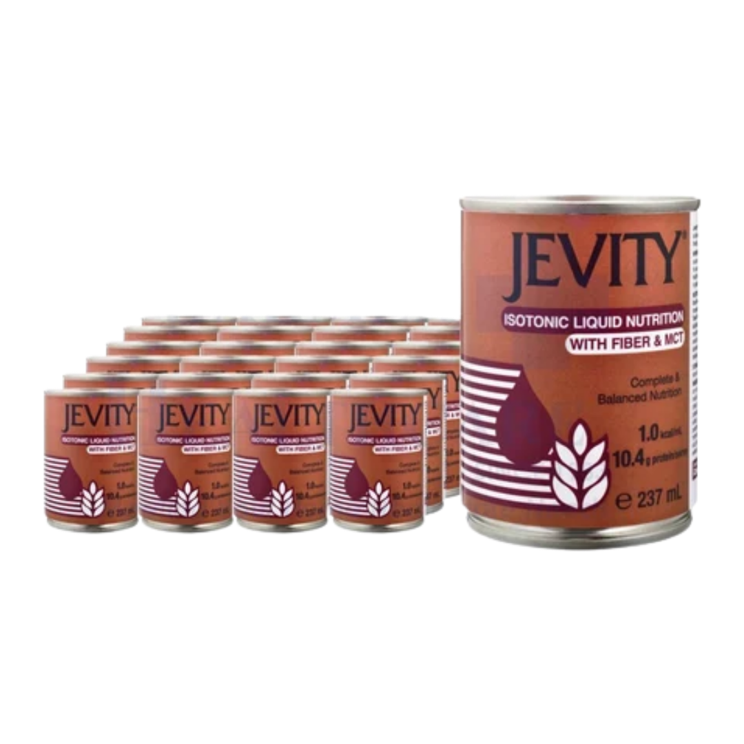 Jevity Fibre Can Unflavoured 237mL nutritional supplement.