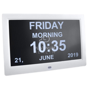 KCare Digital Clock With Alarm & Text Reminders