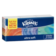 Kleenex Ultra Soft Pocket Pack 10 Sheet x 6 Packs