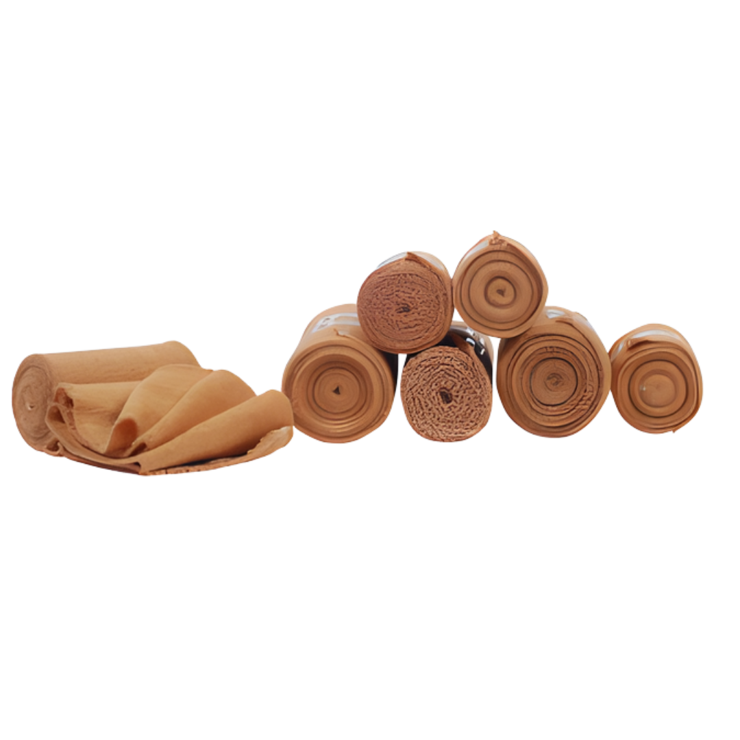 MEDICREPE Elastic Crepe Bandage 10cm x 1.5m Heavy provides firm compression, durable support, and secure dressing retention.