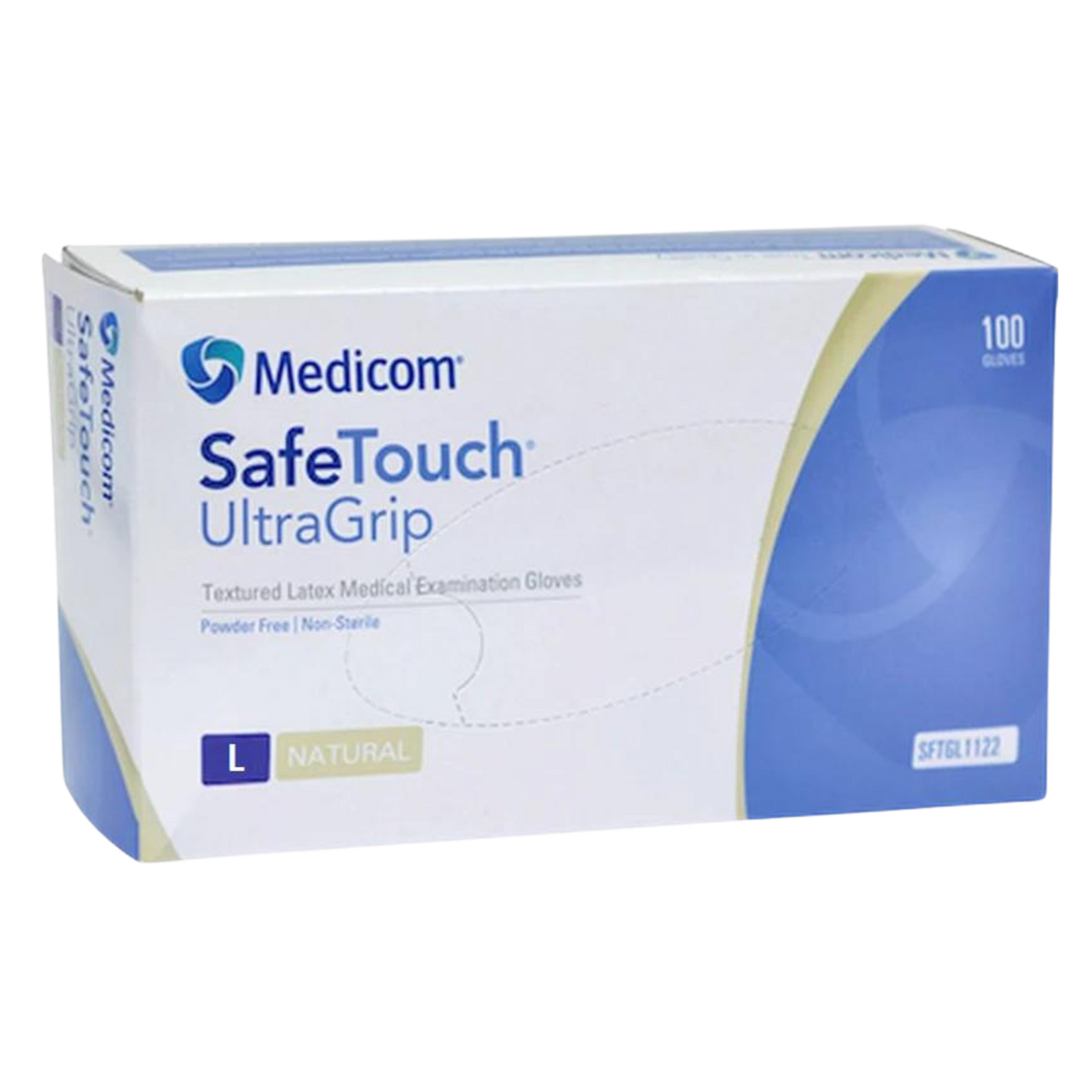 Medicom Ultragrip Latex Examiniation Disposable Glove Powder Free Examination Gloves