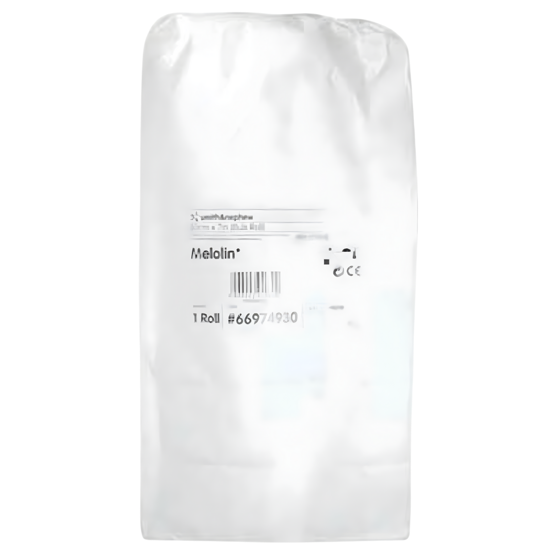 Melolin Non-Sterile Roll 50cm x 7m provides soft, low-adherent wound protection that can be cut to size for gentle care of minor wounds and skin tears.