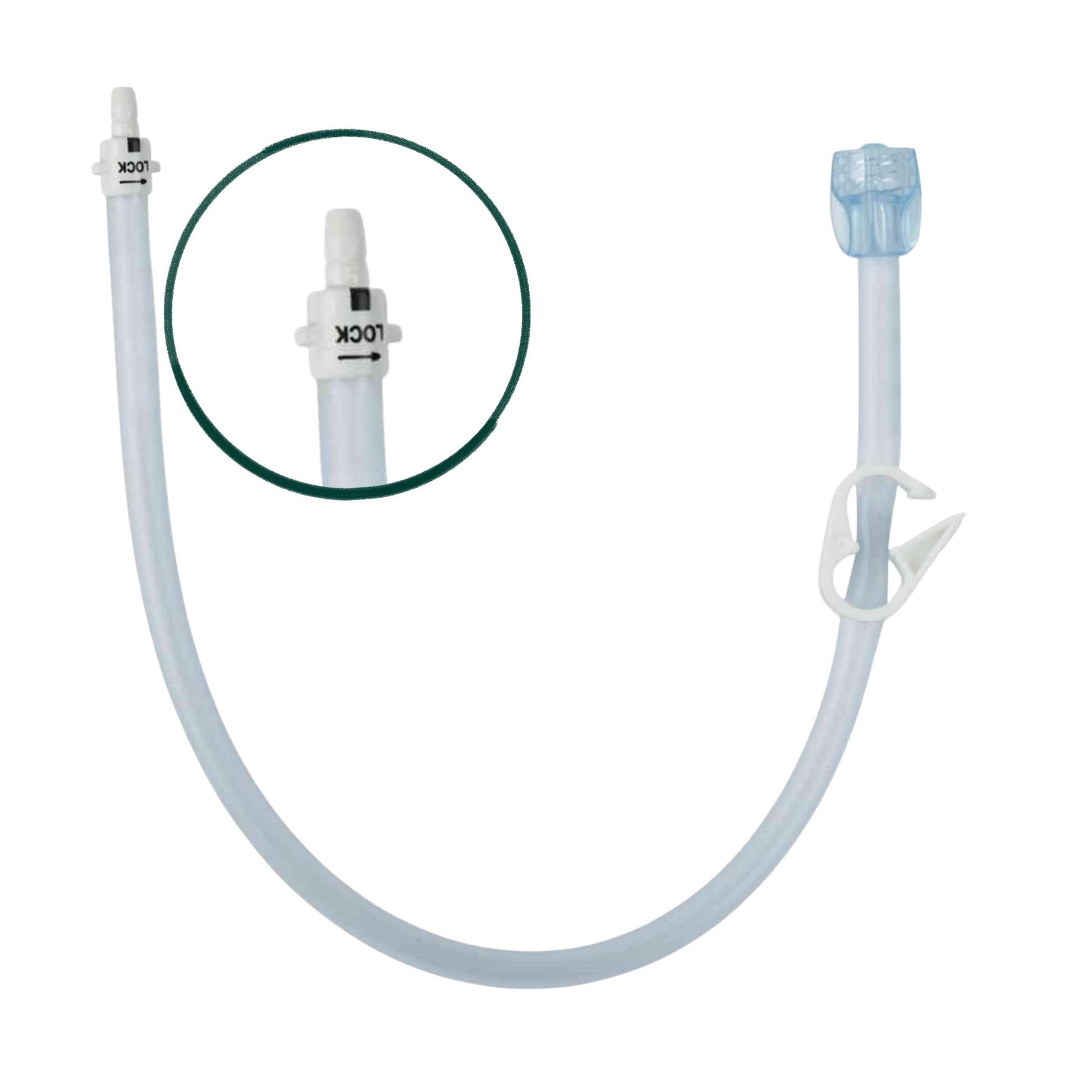 MIC-KEY 30.5cm Low Profile ENFit® Extension Set – Secure Tube Feeding