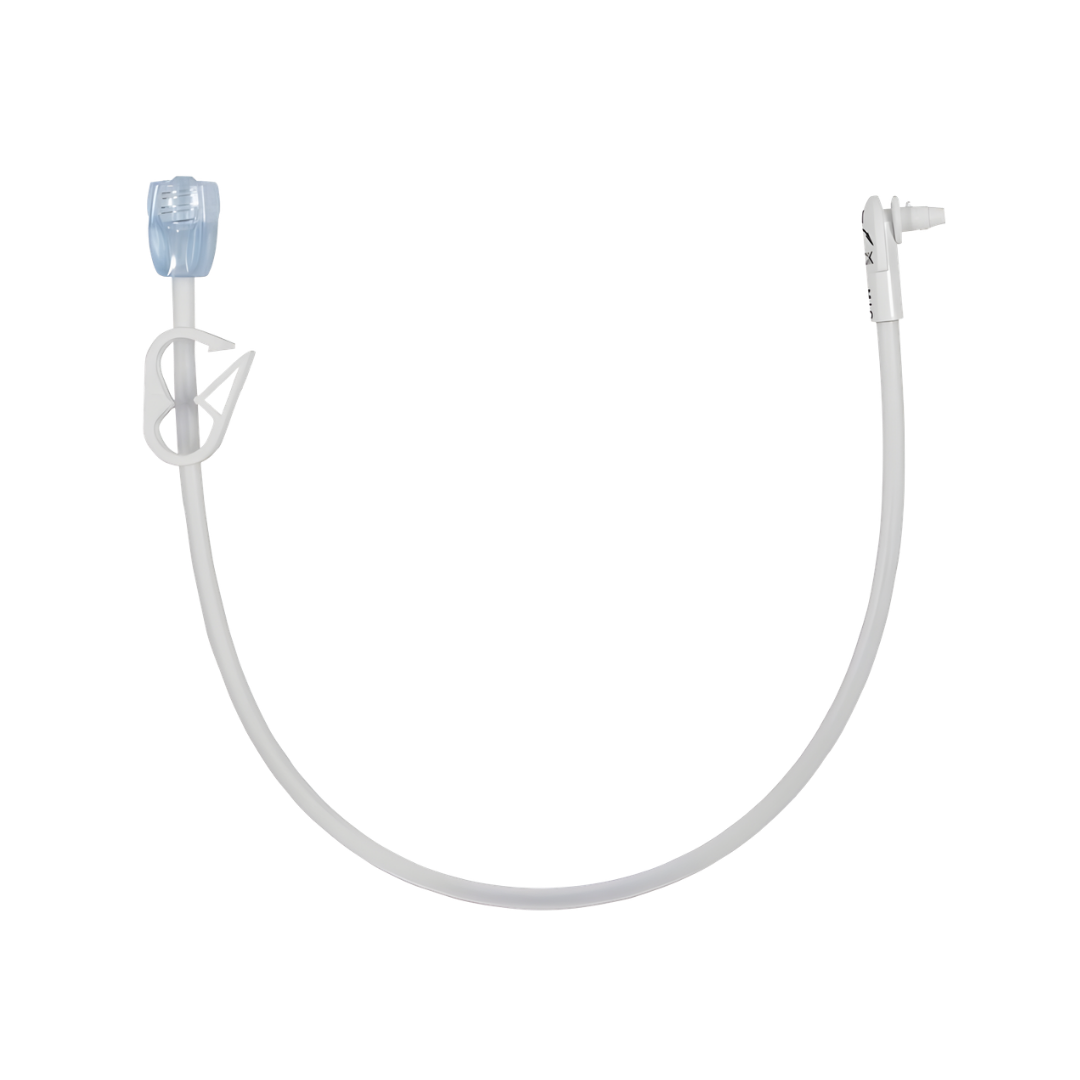 Mic-Key 60.9cm Low Profile Enfit Extension Set Right Angle