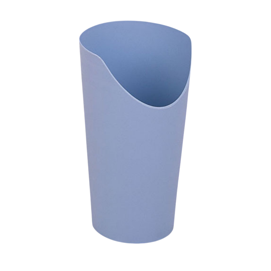Nosey cut-out cup, 236ml size, designed for safe drinking without head tilting, ideal for aged care, disability support, and rehabilitation use.
