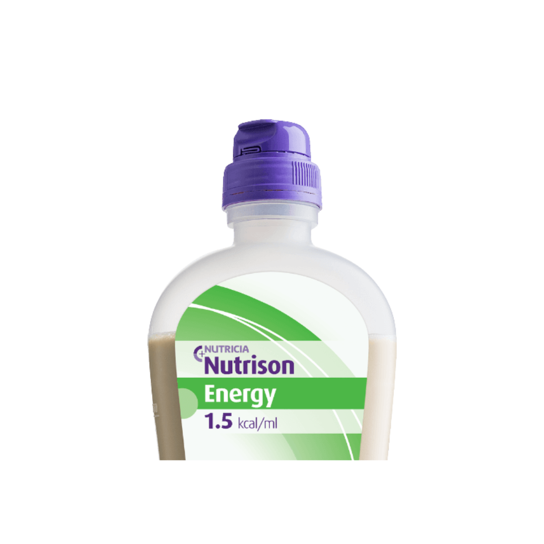 Nutrison Energy Pack 1000ml – High-energy, fibre-free enteral nutrition for adults with increased energy needs.