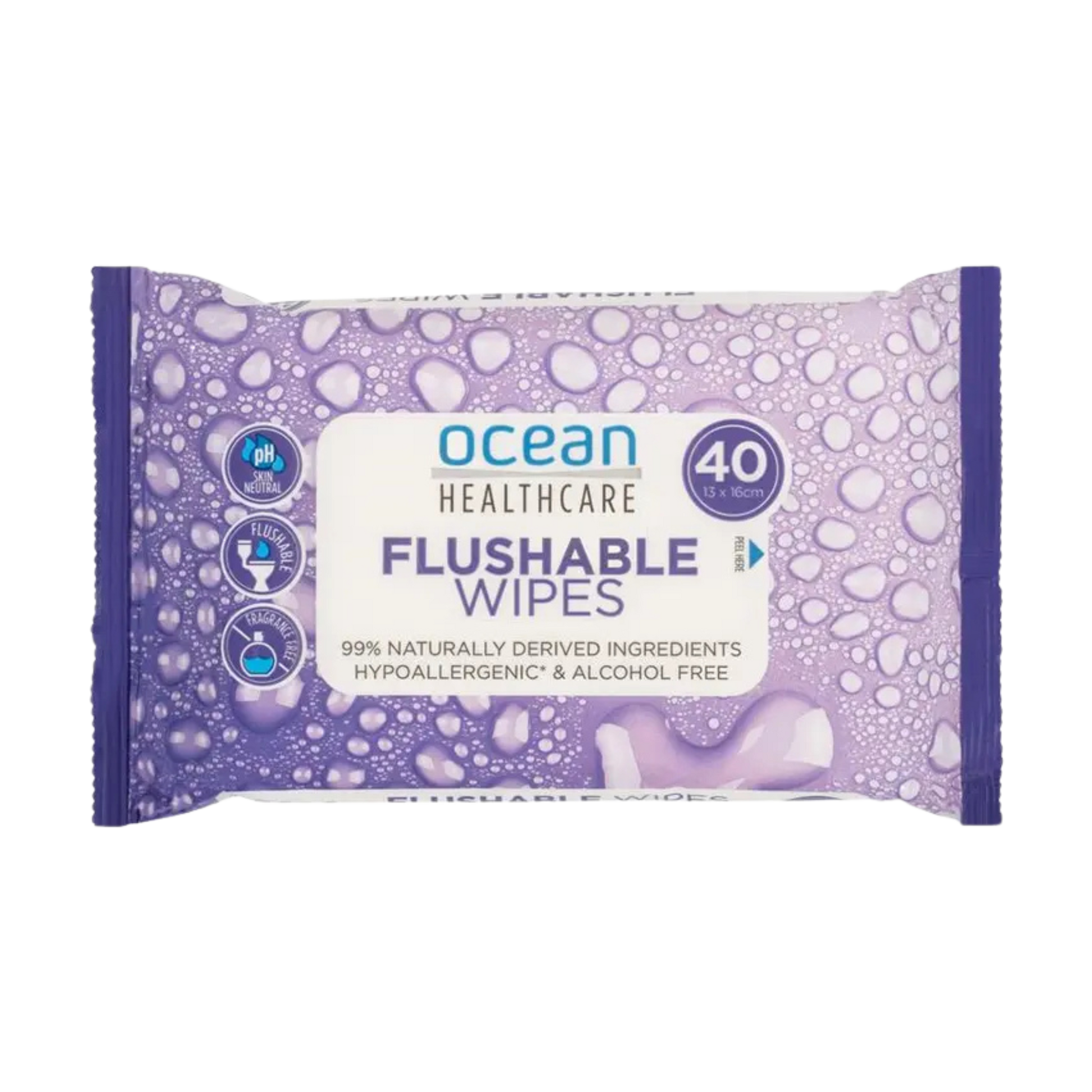 Ocean Healthcare Flushable Wipes