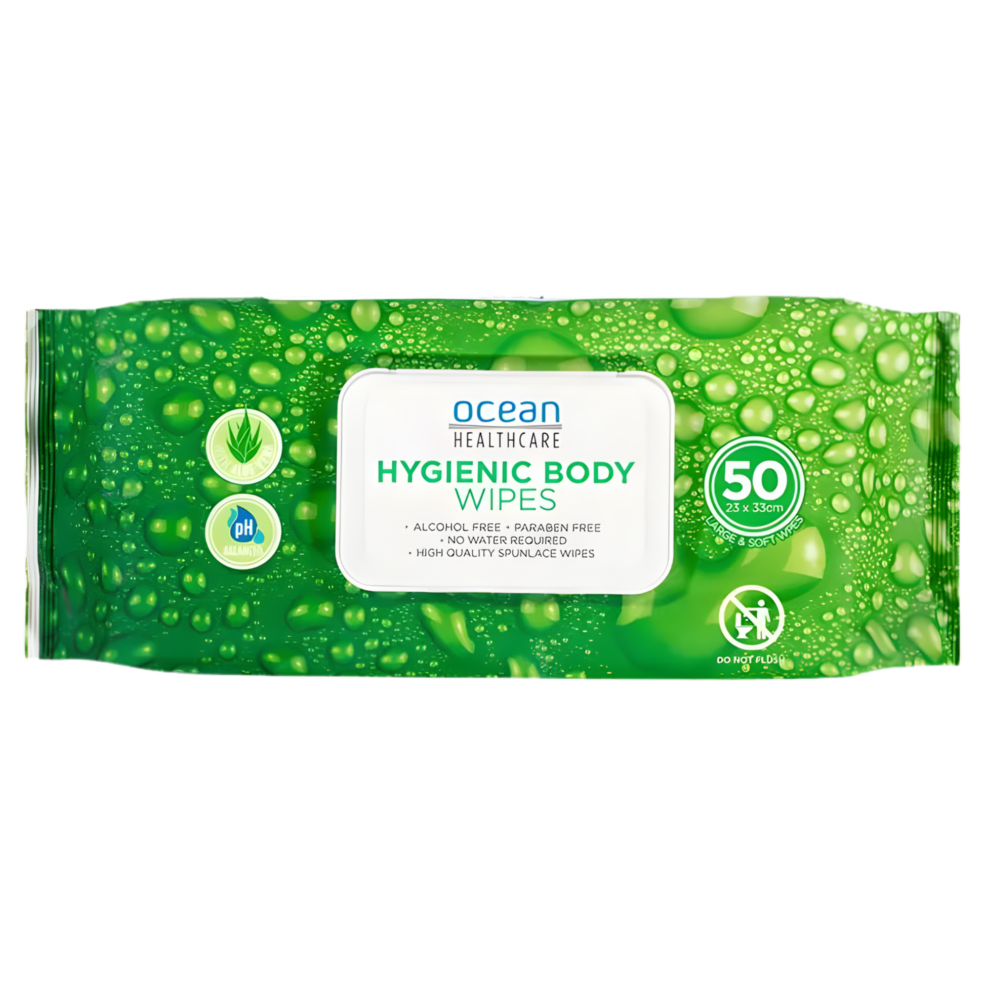 Ocean Healthcare Hygienic Body Adult Wipes