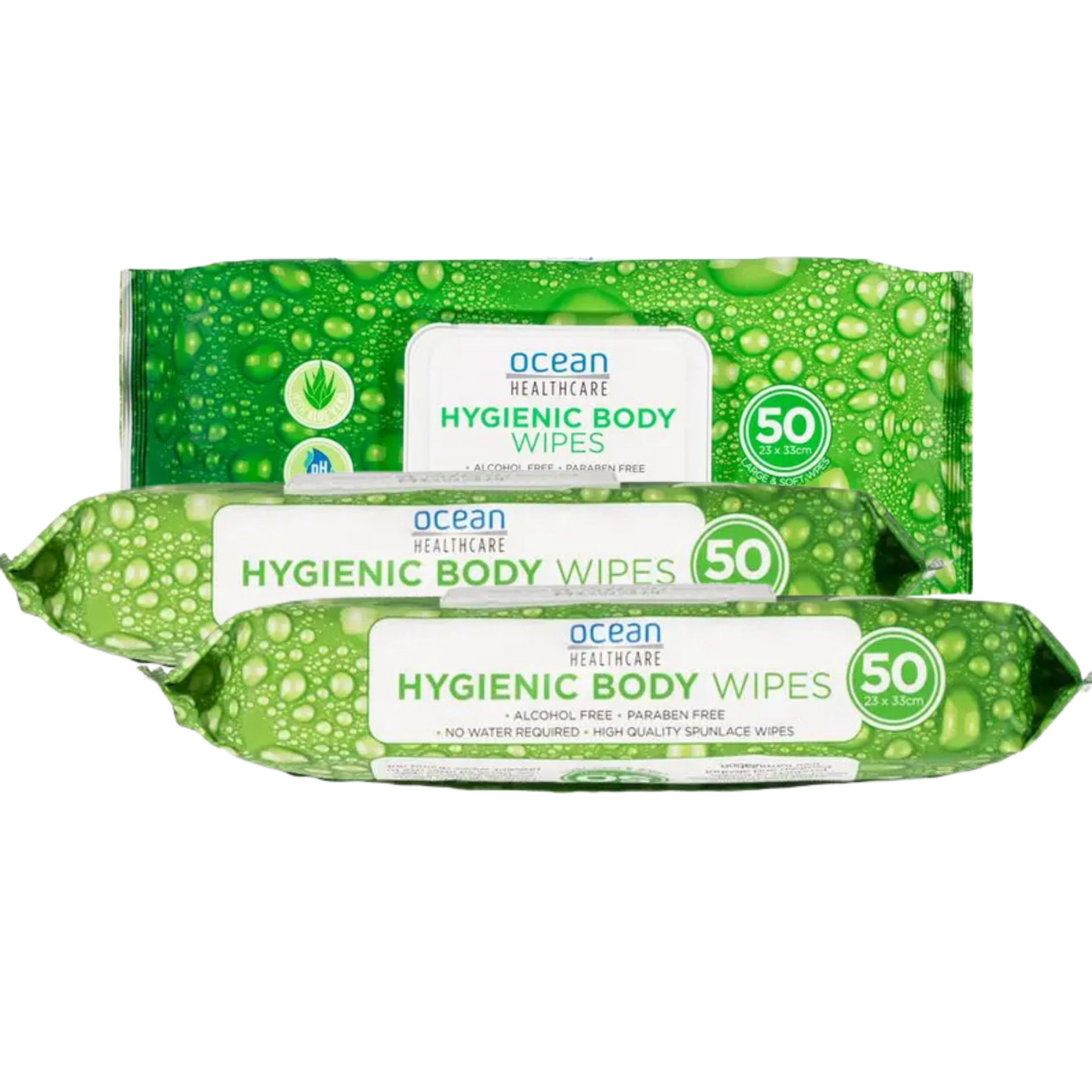 Ocean Healthcare Hygienic Body Adult Wipes Carton