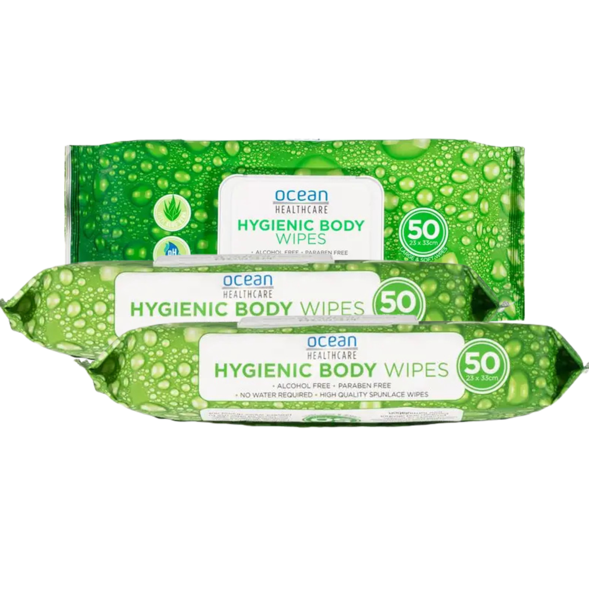Ocean Healthcare Hygienic Body Adult Wipes Carton