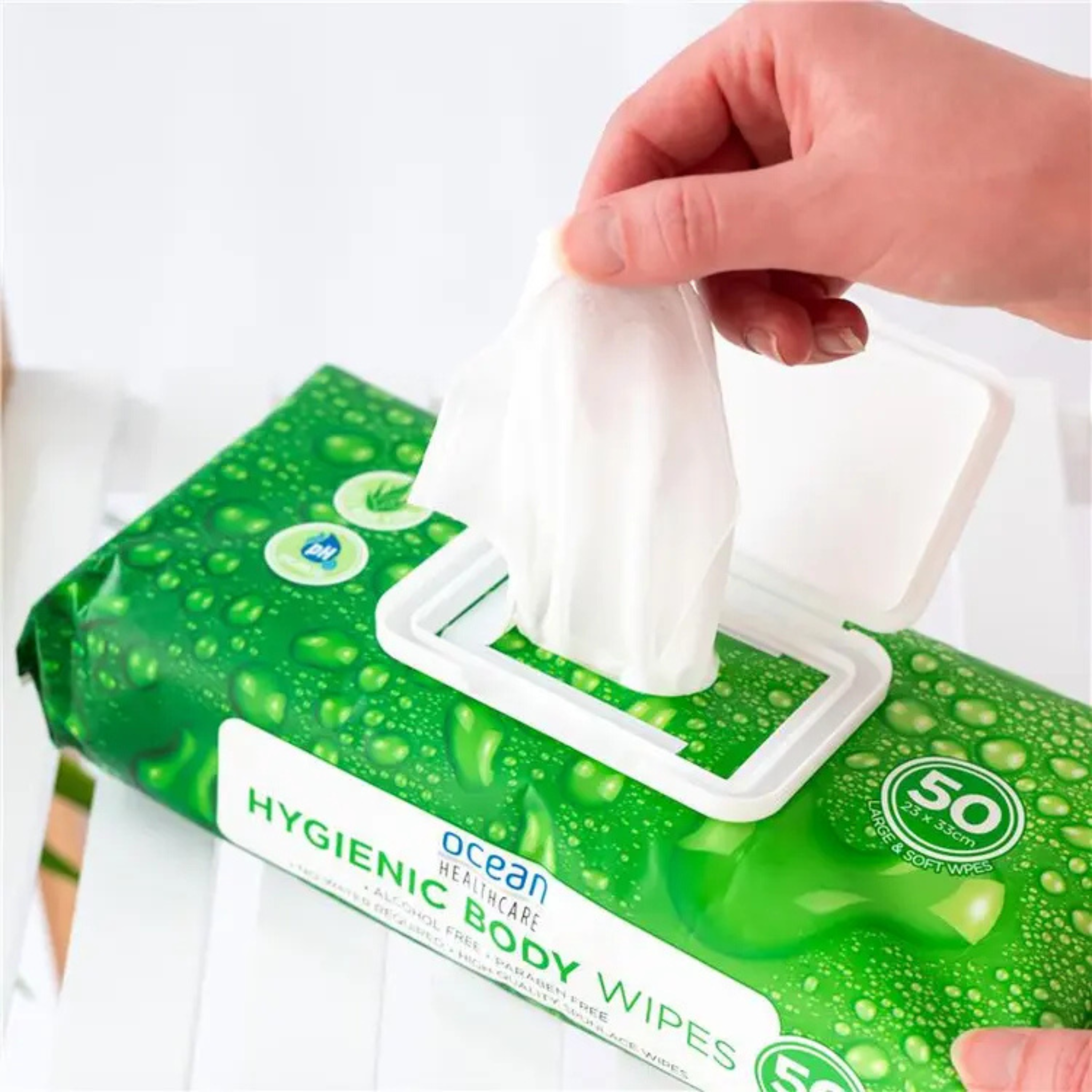 Ocean Healthcare Hygienic Body Adult Wipes Pack
