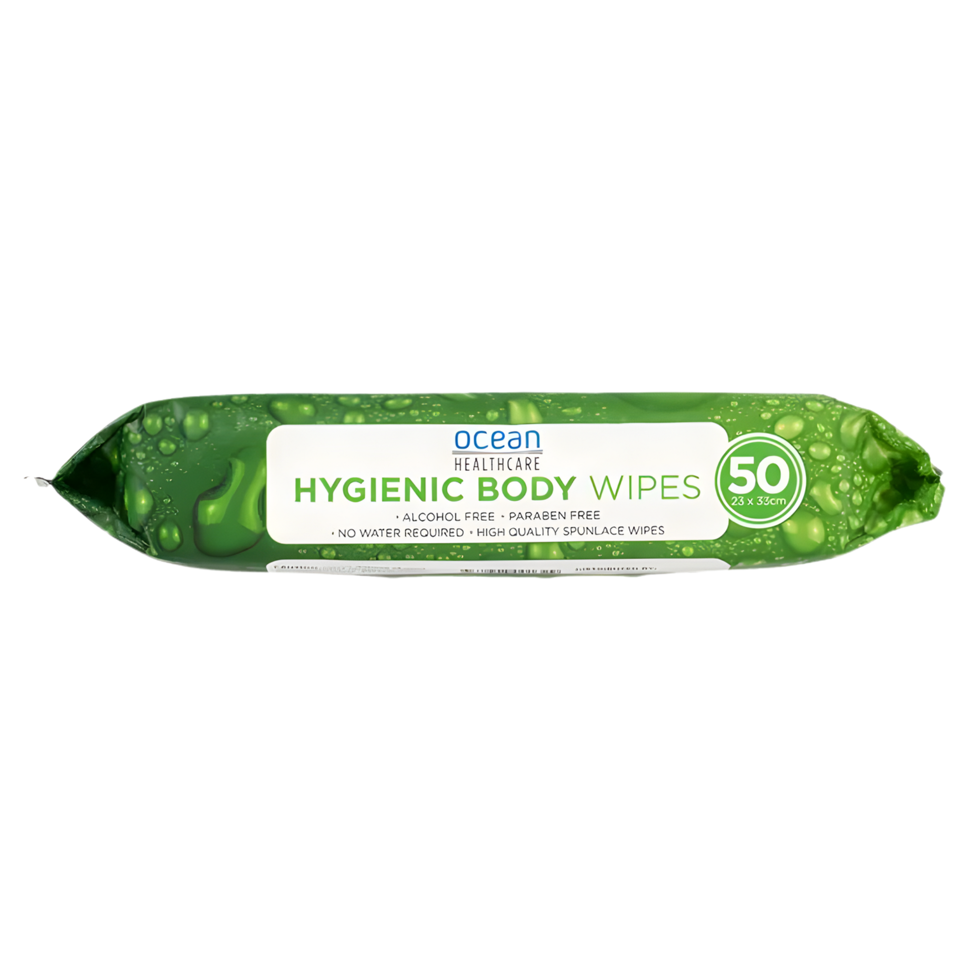Ocean Healthcare Hygienic Body Adult Wipes Side