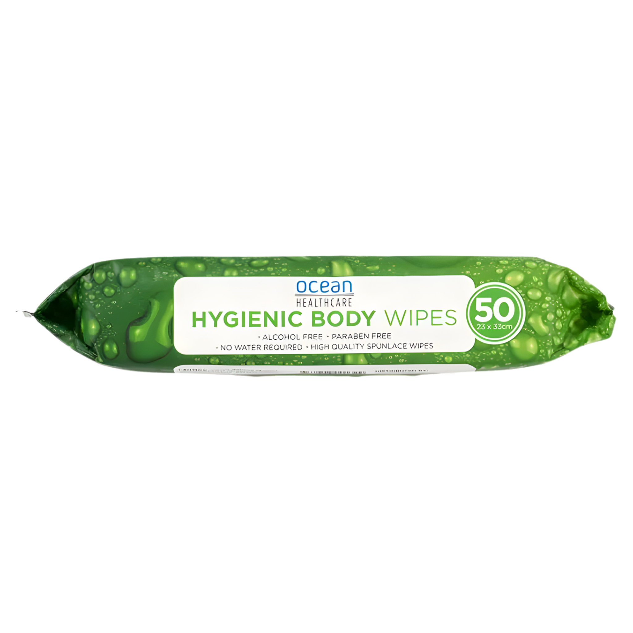 Ocean Healthcare Hygienic Body Adult Wipes Side