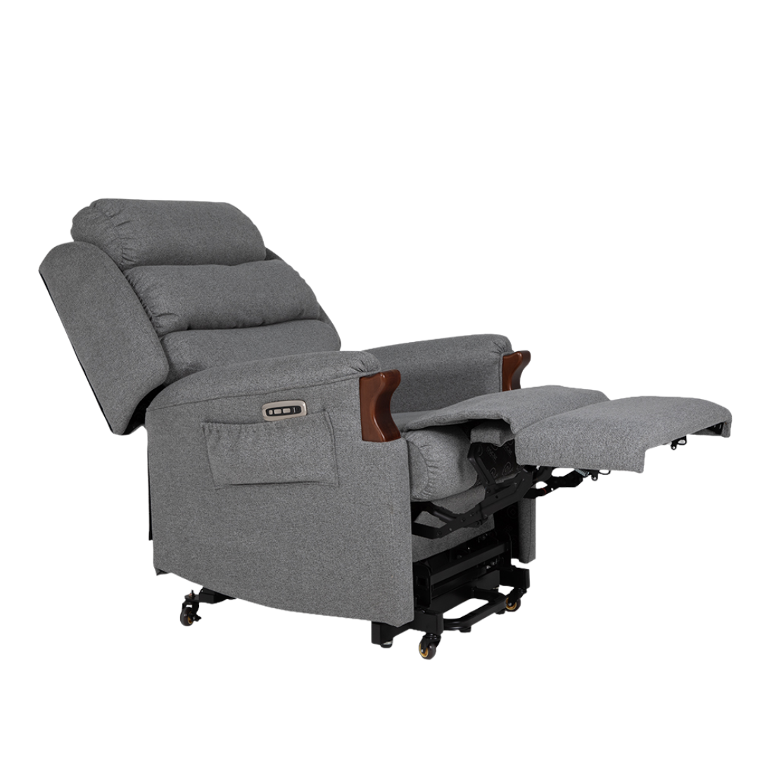 Oscar Barwon Lift Recliner Chair - Heat & Motion, upright