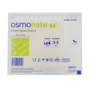 Osmonate Calcium Alginate Dressing absorbs exudate, forms gel, supports moist healing for wounds.