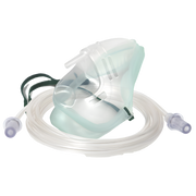 Oxygen Therapy Mask with 2M Tubing available in paediatric and adult sizes, providing safe, comfortable, and reliable oxygen delivery in all care settings.