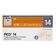 PICO 14 Wound Dressing in multiple sizes provides flexible, long‑wear NPWT support for surgical, traumatic, and chronic wounds in clinical and home care settings.