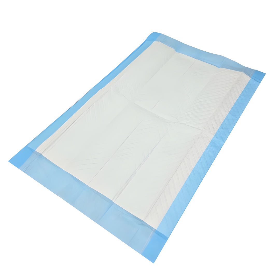 Pacific Medical 5ply Underpads, disposable absorbent pads for continence care, hygiene, and surface protection.
