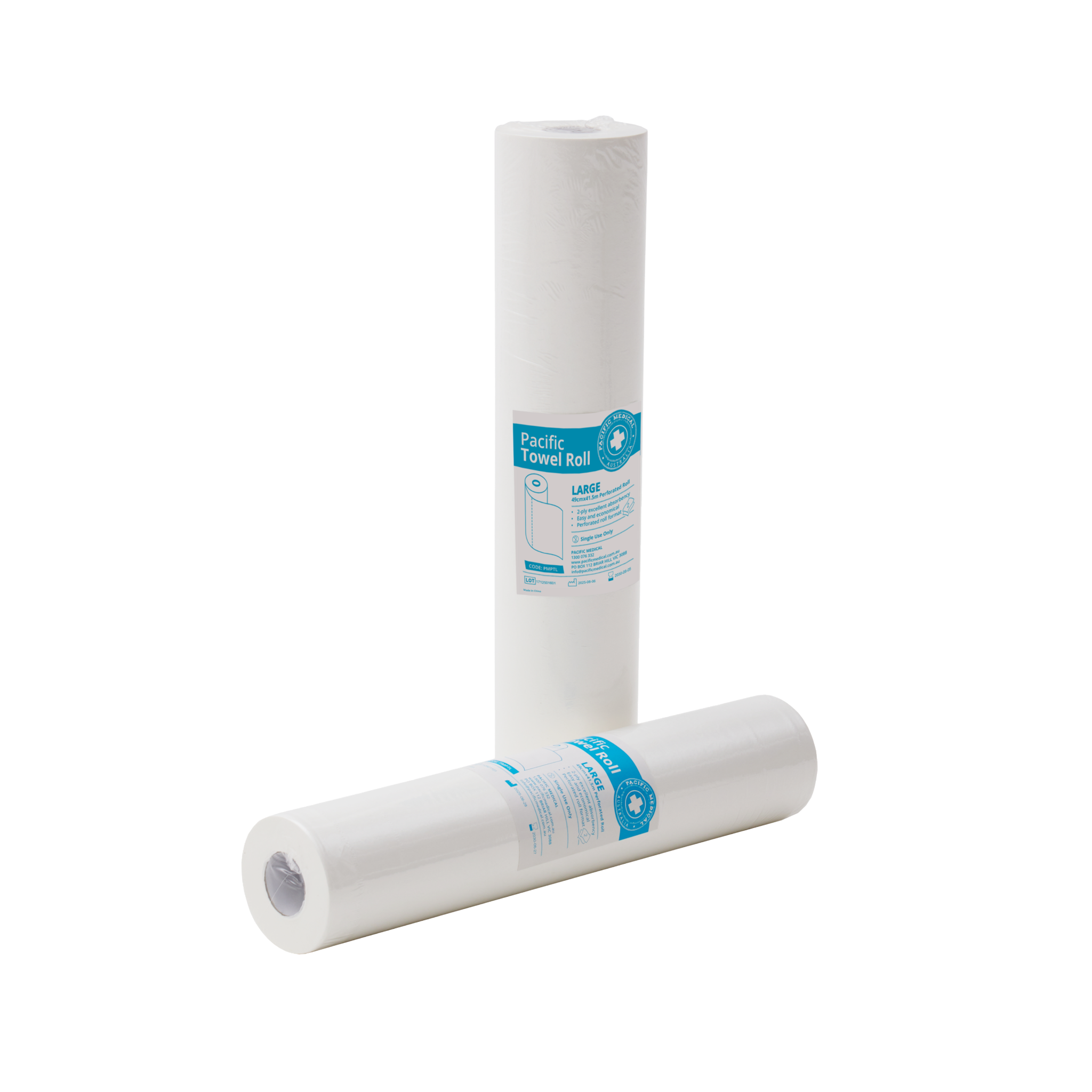 Pacific Towel Roll CTN8 - Large 49cm X 41.5m