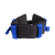 Patient Transfer Walkbelt in navy – soft padded and slip-resistant with multiple handles, Large to Extra Large size.