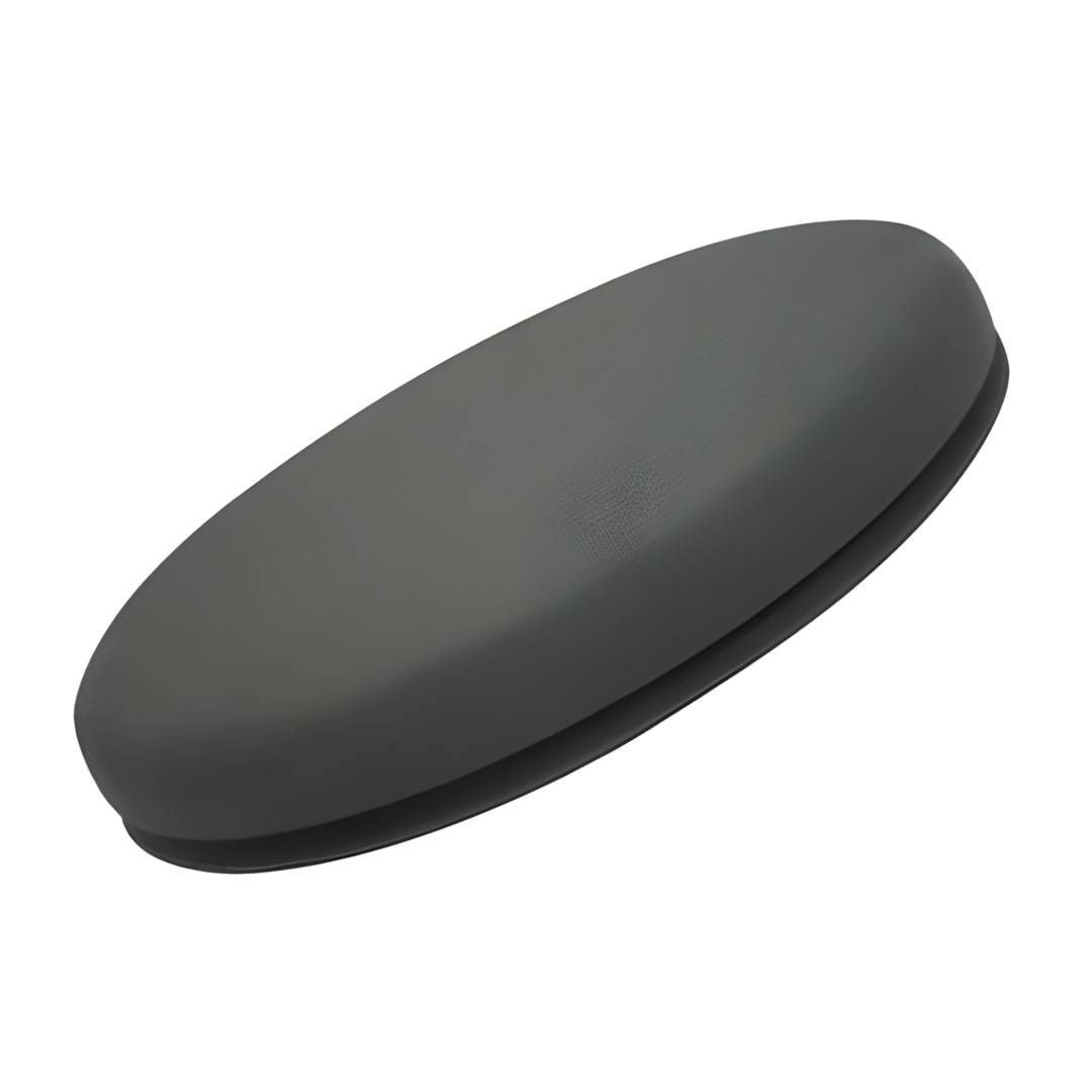 Swivel Cushion Grey Soft Seat standard size, designed for smooth 360-degree seated transfers, reducing strain and supporting mobility in daily living.