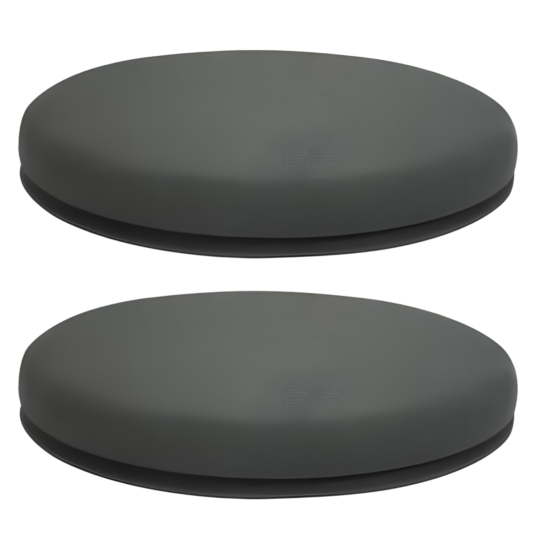 Swivel Cushion Grey Soft Seat standard size, designed for smooth 360-degree seated transfers, reducing strain and supporting mobility in daily living.