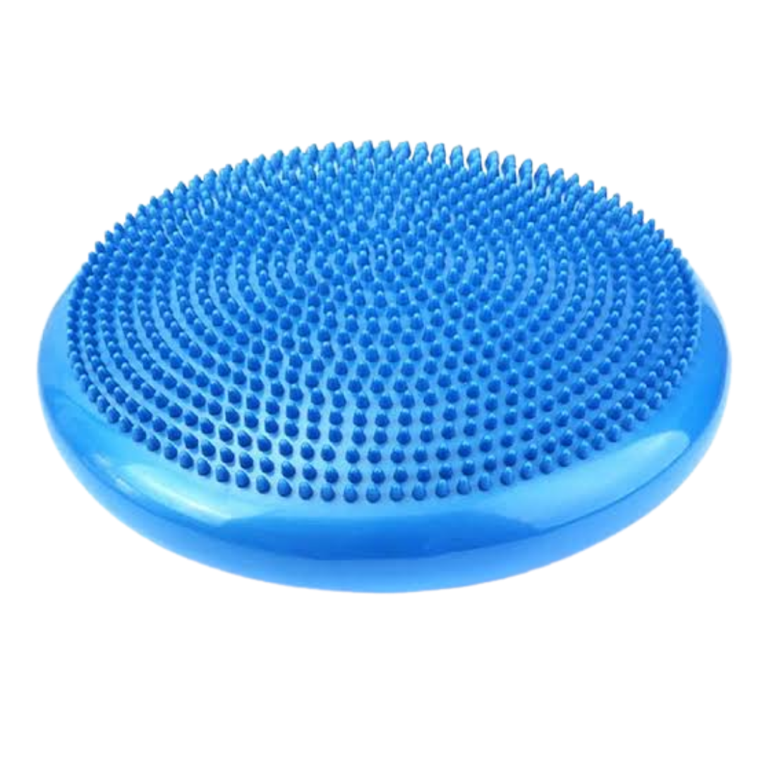 Physio/exercise/rehab balance disc air cushion, designed for balance, stability, and seated or standing exercises.