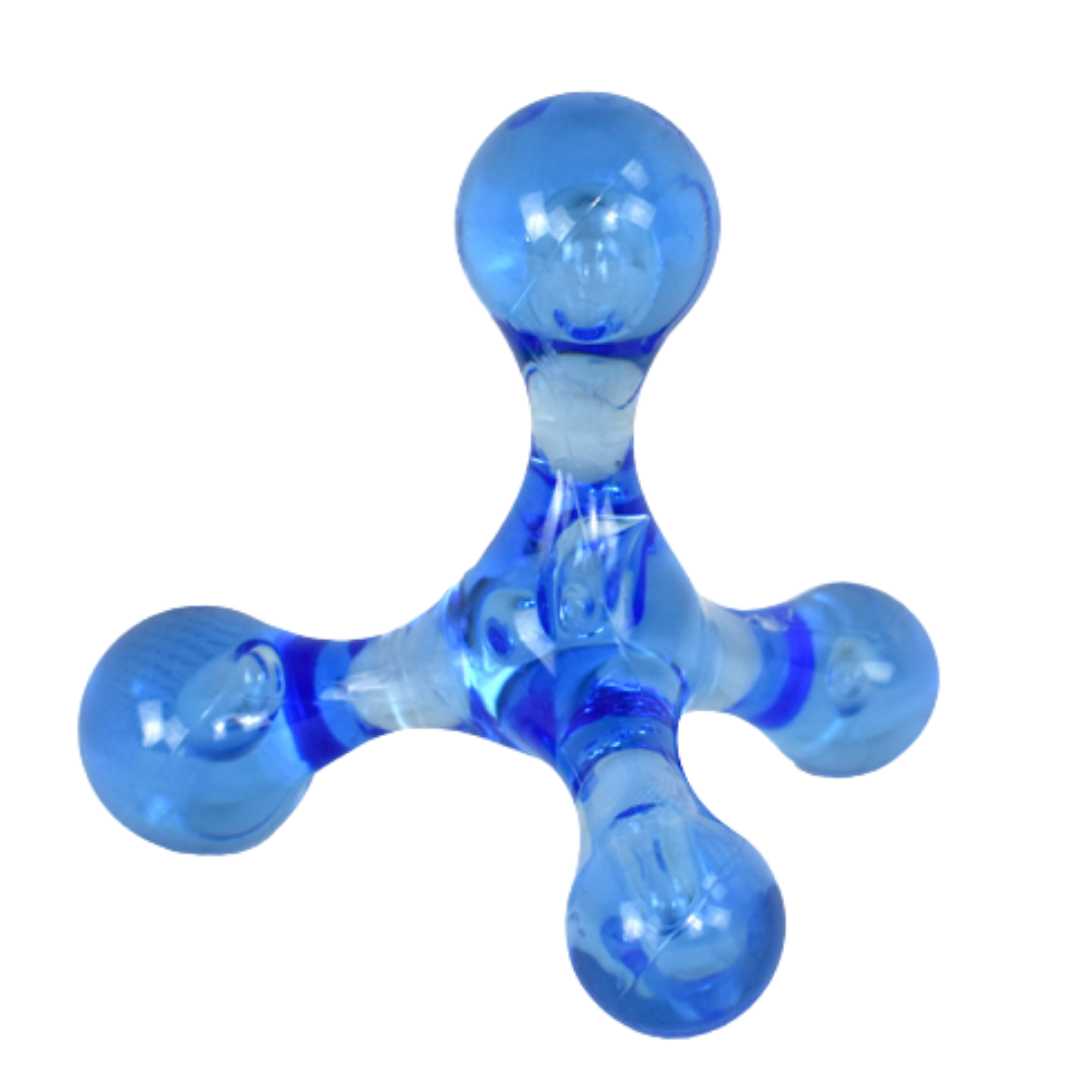 Physio/exercise/rehab four-point massage knobber, designed for targeted muscle massage and pressure-point relief.