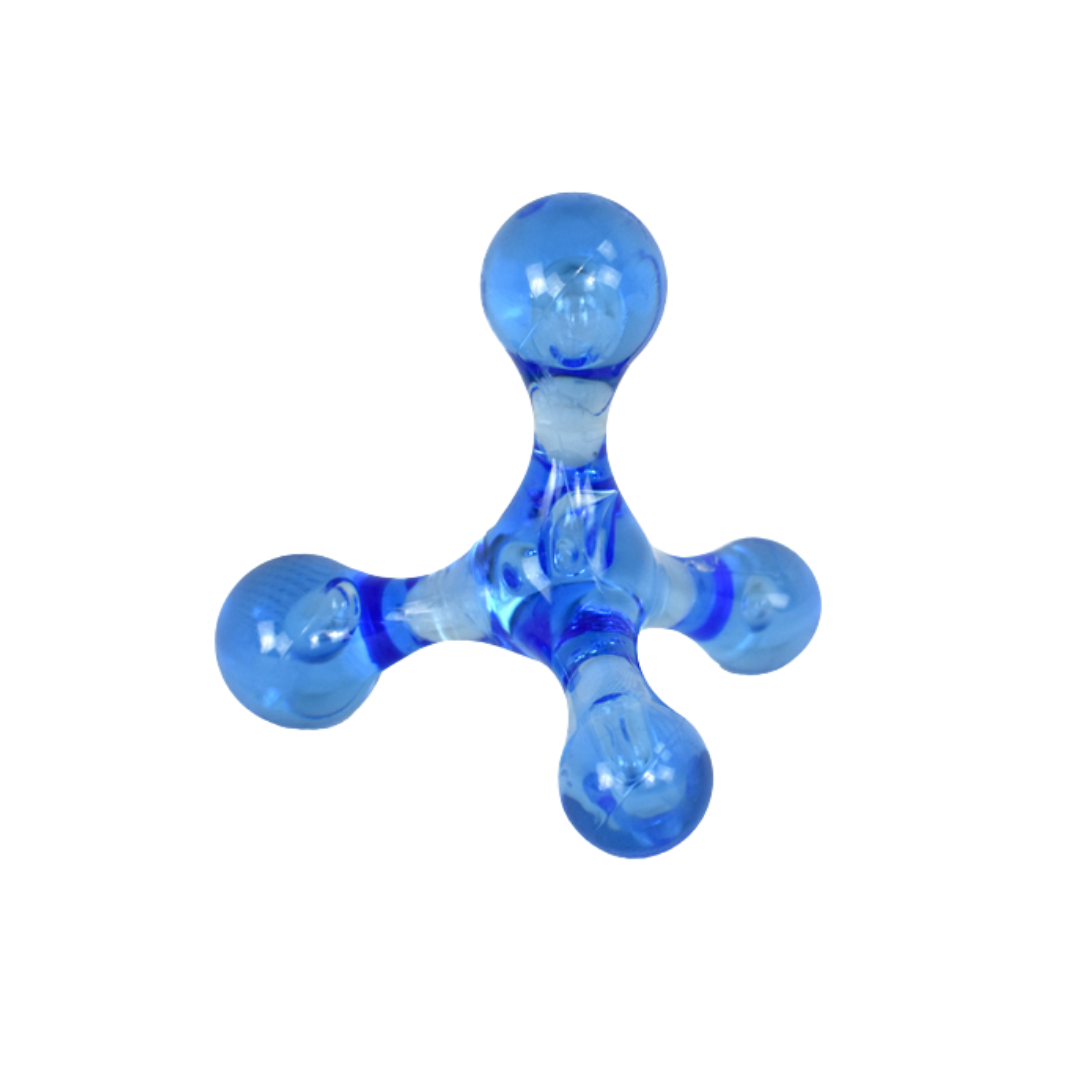 Physio/exercise/rehab four-point massage knobber, designed for targeted muscle massage and pressure-point relief.