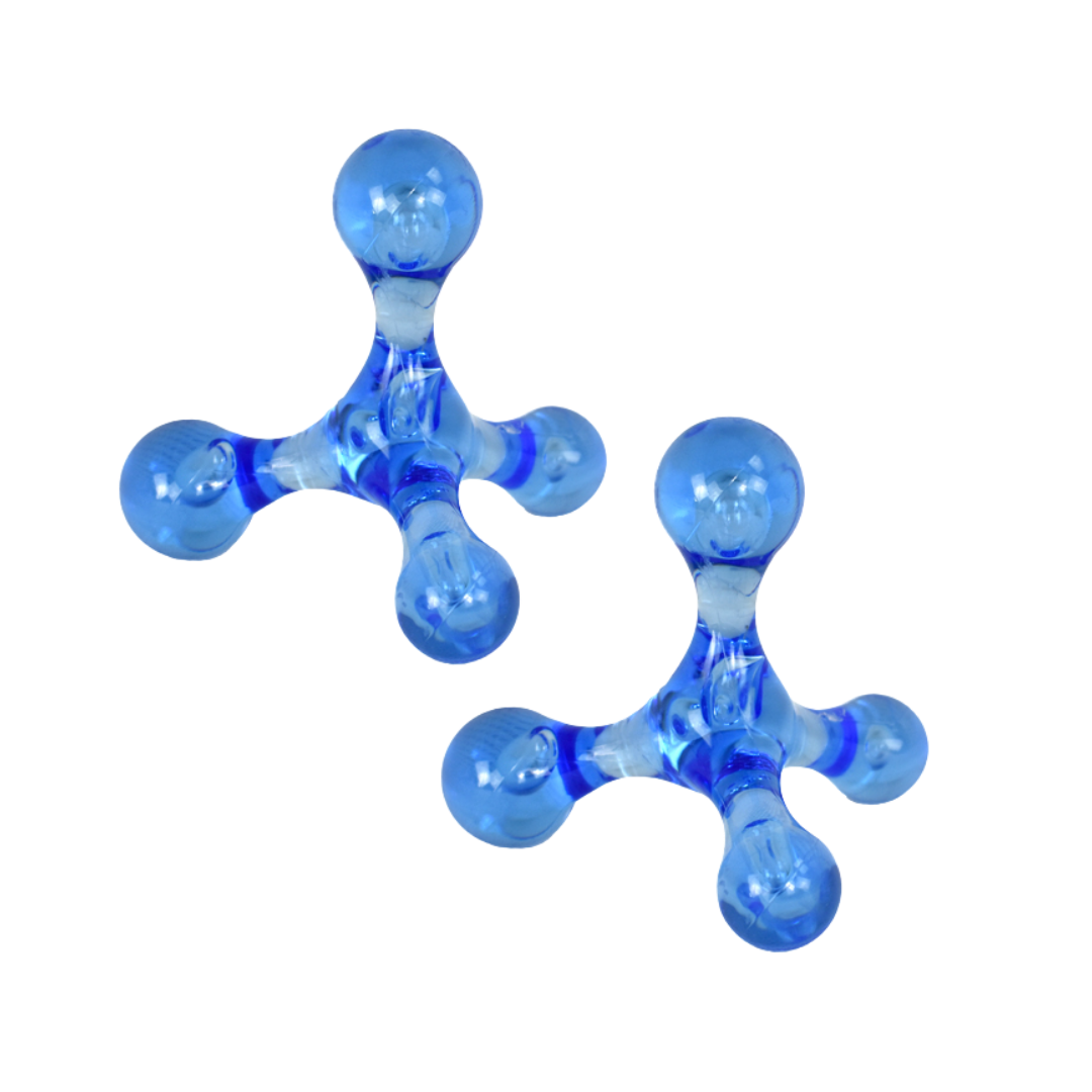 Physio/exercise/rehab four-point massage knobber, designed for targeted muscle massage and pressure-point relief.