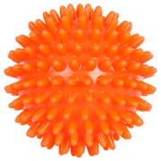 Physio/exercise/rehab 6 cm massage reflex balls in orange, designed for targeted muscle massage and sensory stimulation.