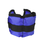 Physio/exercise/rehab weighted ankle cuff pair, 2.5 kg per cuff, designed for resistance and strengthening exercises.