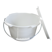 Premium Aspire Commode Bowl with Handle & Lid provides safe, hygienic continence care in standard variant