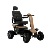 Pride Pathrider 150XL Turbo Mobility Scooter offers powerful performance, 100Ah batteries, full suspension, and luxury comfort. Ideal for outdoor use. NDIS approved.
