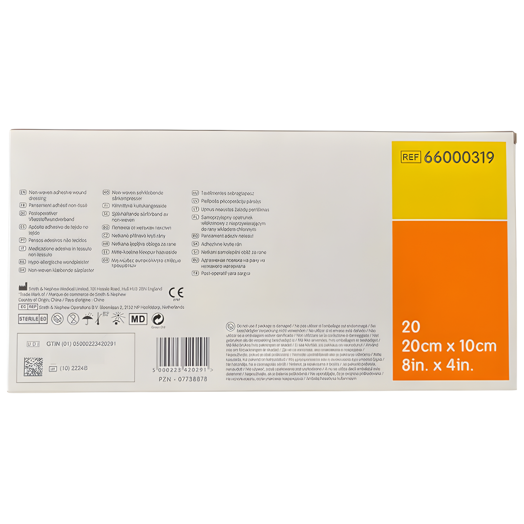 Primapore Adhesive Dressing provides soft cushioning, secure adhesion and gentle wound protection for everyday care across multiple dressing sizes.