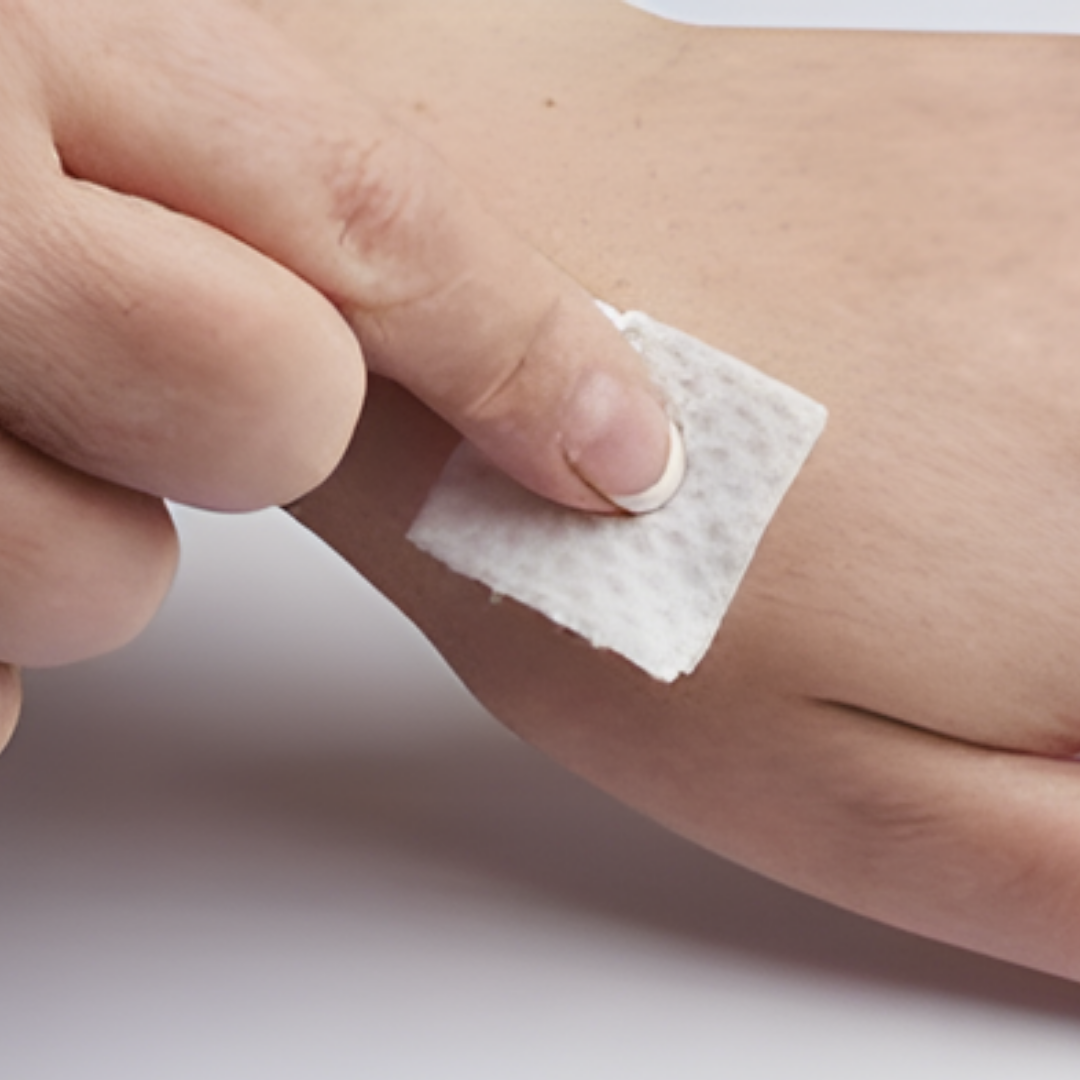 Primaswab Skin Alcohol Wipes standard size provide quick, effective skin cleansing for injections, testing, and dressing changes in clinical and home care settings.