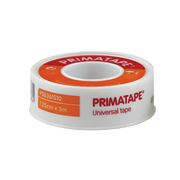 Primatape Universal Tape provides strong, breathable adhesion for securing dressings and medical devices, available in two easy‑to‑use hand‑tearable sizes.
