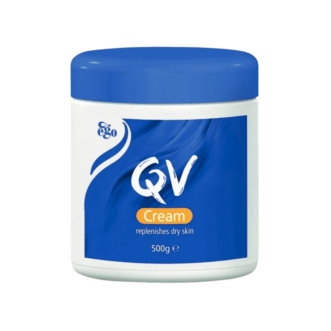 QV Cream 500g – Rich moisturising cream for dry, sensitive, and eczema-prone skin