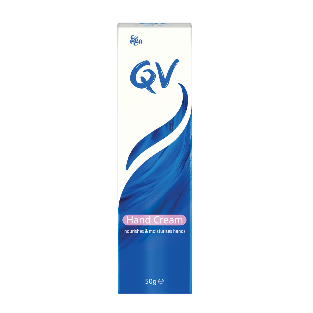 QV Hand Cream 50g – Non-greasy moisturiser for dry, sensitive hands