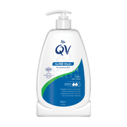 QV Gentle Wash 500g Bottle - Soap-free, pH-balanced cleanser for sensitive skin. Dermatologist-recommended for dry skin, eczema, and everyday skincare.