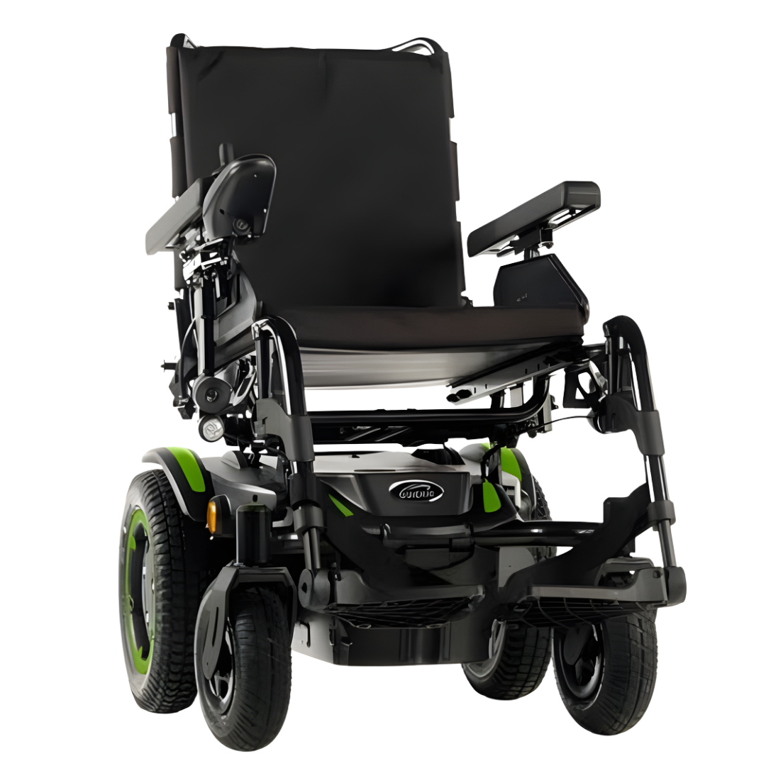 Quickie 200 R Power Chair standard model, durable powered wheelchair offering reliable mobility and independence.