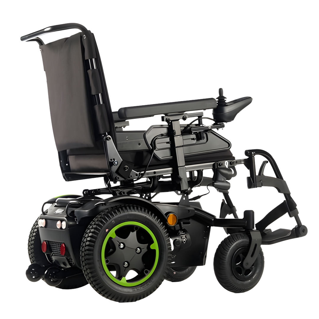 Quickie 200 R Power Chair standard model, durable powered wheelchair offering reliable mobility and independence.