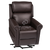 RoyaleMedicalChadwickMiniLiftChairGenuineLeatherCarbonBlack