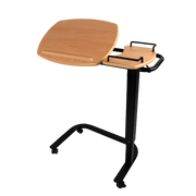 Royale Medical Over Bed Table with Tilting Split table