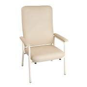 Royale Medical Bariatric Day Chair in Champagne finish, designed with reinforced frame and supportive cushioning for safe and comfortable seating.