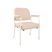 Royale Medical Utility Days Bariatric Chair with reinforced frame, available in 54cm and 60cm seat widths for supportive daily healthcare seating.