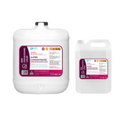 Bottle of SafeGuard+ Super Concentrated Sink Dishwashing Liquid, designed for powerful grease removal, gentle on hands, and suitable for commercial or home kitchen use.